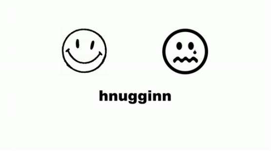 daniel tammet hnuggin happy or sad word